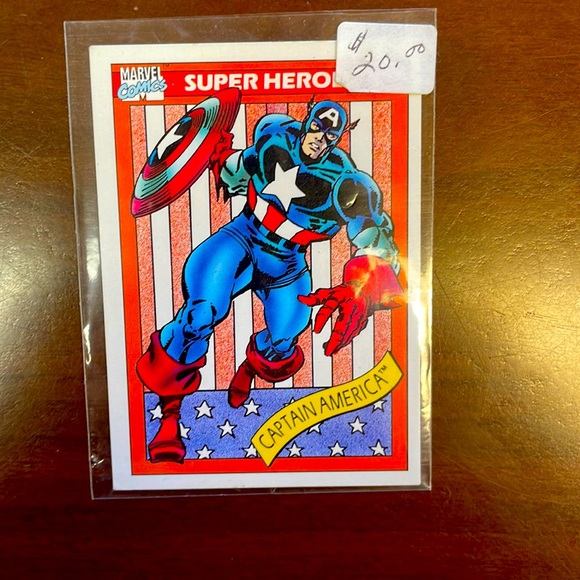 1990 Marvel Captain America - Picture 1 of 2